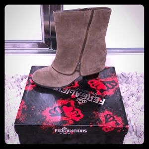 Fergalicious High Ankle Booties